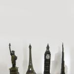 Stunning World Monument Miniature Models - Eiffel Tower, Big Ben, Burj Khalifa, Statue of Liberty