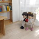 Charming Love Couple Sitting on Bench Figurine - Perfect Symbol of Romance and Togetherness