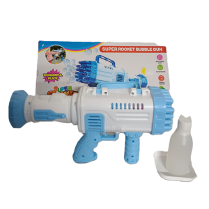 Super Rocket 32 Holes Bubble Gun Toy for Kids - Ultimate Bubble Fun!