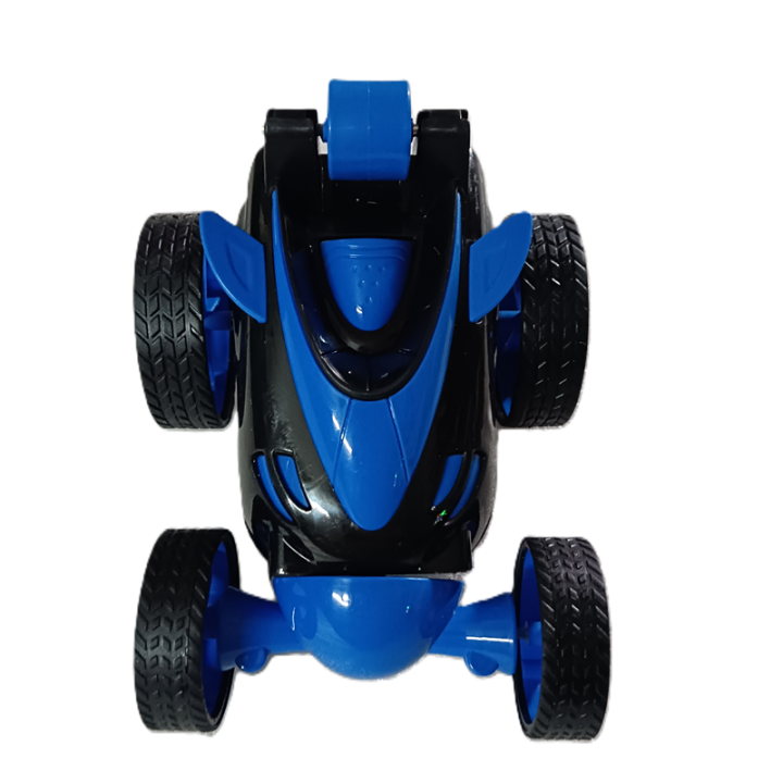 Rotating & Rolling Rechargeable Small Remote Multi Color Stunt Car Toy - Ultimate Stunt Action for Kids!
