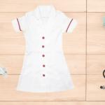 Kids Nurse Costume with Stethoscope, Syringe, Mask, and Nurse Headband – 4-Piece Role-Play Set for Aspiring Nurses!