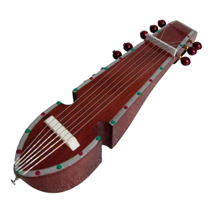 Miniature Rabab Musical Instrument – Exquisite Handcrafted Decor Piece for Music Lovers