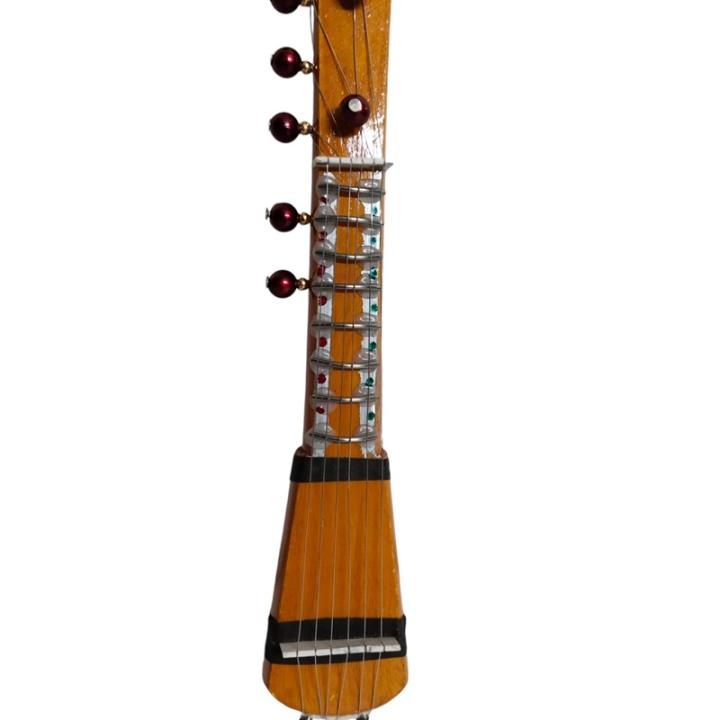 Miniature Sarangi Musical Instrument – Exquisite Handcrafted Classical Decor for Music Enthusiasts