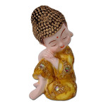 Adorable Baby Yellow Buddha Idol - Invite Serenity into Your Home