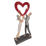 Romantic Heart Face Couple Idol Symbol of Everlasting Love