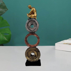 Futuristic Top Gear Machine Man Idol Set of 1 - A Unique Blend of Art and Technology