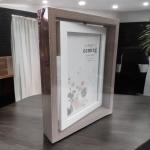 Wooden Double-Sided 360° Revolving Photo Frame – A Stylish Display for Your Memories