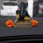 Set of 8 Exquisite Ganesha Idols - Embrace Divine Blessings