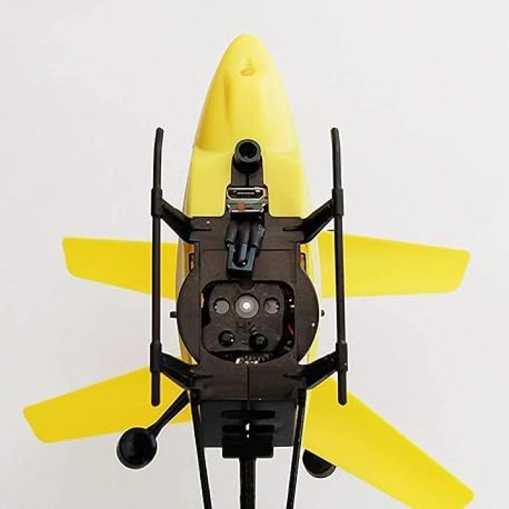 Helicopter with Remote Control & Hand Sensor  with 3D Lights - Multicolor Flying Toy for Boys & Kids