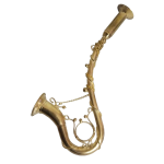 Miniature Saxophone Musical Instrument for Home Decor - Elegant and Musical Touch