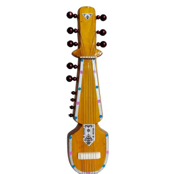 Miniature Esraj Musical Instrument – Handcrafted Classical Decor for Music Lovers