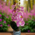 Elegant Flower Stand with Pot – Modern Touch for Home Decor
