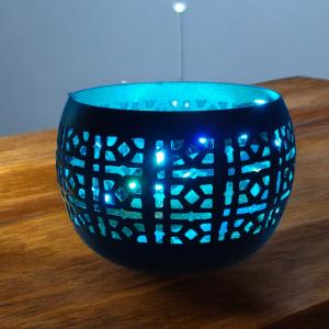 Designer Cup Tealight Holder Set (Pack of 2) – Elegant Lighting for Every Occasion