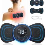 Portable Rechargeable Mini Massager – Full Body Pain Relief with 8 EMS Modes