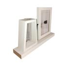 360° Revolving Dual-Side Photo Frame with Flower Stand – A Touch of Elegance & Emotion