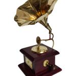 Miniature Gramophone Musical Instrument – Vintage Charm for Your Home Decor
