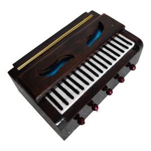 Miniature Harmonium Musical Instrument – Handcrafted Indian Classical Decor for Music Lovers