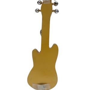 Artistic Miniature Guitar with Watch  – Strings of Elegance for Home Décor