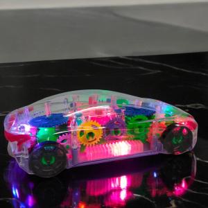 Transparent Concept Racing Car with Sound & Light – Fun Toy for Kids