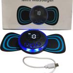 Portable Rechargeable Mini Massager – Full Body Pain Relief with 8 EMS Modes