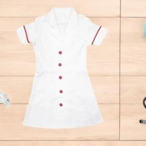Kids Nurse Costume with Stethoscope, Syringe, Mask, and Nurse Headband – 4-Piece Role-Play Set for Aspiring Nurses!