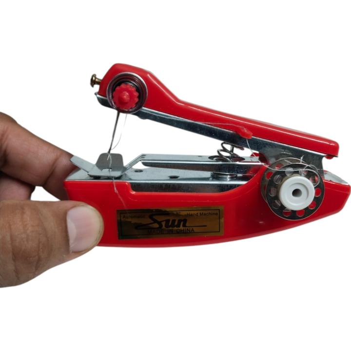 Hand-Operated Manual Stitch Stapler Sewing Machine – Perfect for Garment Repairs