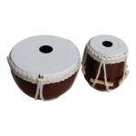 Miniature Tabla Set of 2 Musical Instrument – Handcrafted Classical Decor for Music Lovers