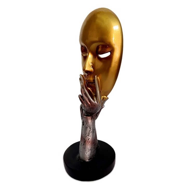 Elegant Lady Face Idol Set of 2 - Timeless Beauty for Your Home Decor