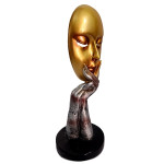 Elegant Lady Face Idol Set of 2 - Timeless Beauty for Your Home Decor