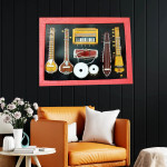 Exquisite Miniature Musical Instrument Set of 7 - Perfect Harmony for Your Decor