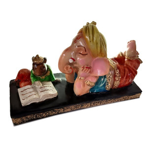 Elegant Handcrafted Ganesha Idol for Blessings and Decor