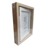 Wooden Double-Sided 360° Revolving Photo Frame – A Stylish Display for Your Memories